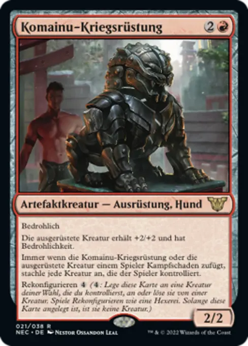 Komainu-Kriegsrüstung