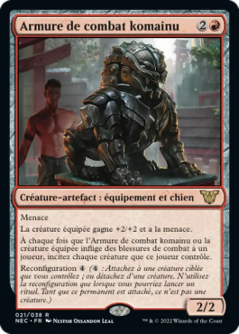 Armure de combat komainu