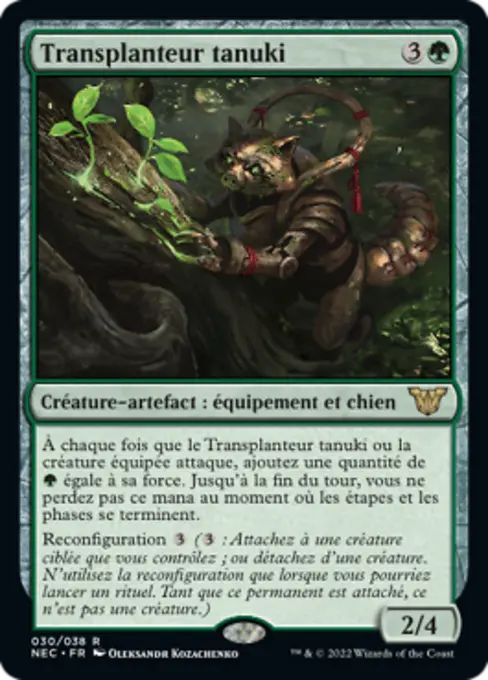 Transplanteur tanuki