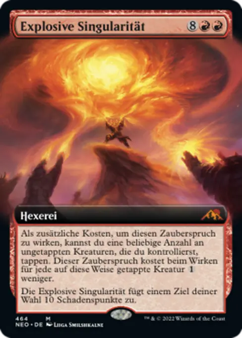 Explosive Singularität