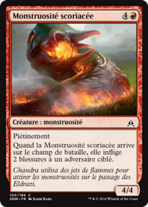 Monstruosité scoriacée