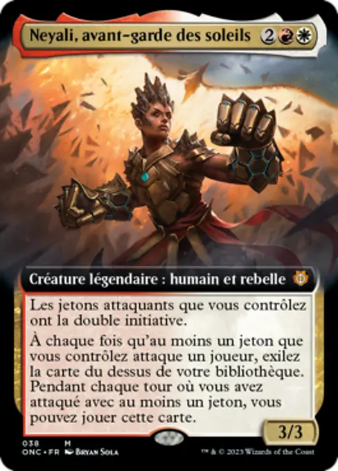 Neyali, avant-garde des soleils