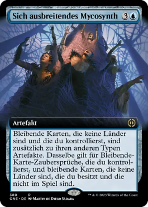 Sich ausbreitendes Mycosynth