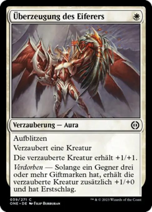 Überzeugung des Eiferers