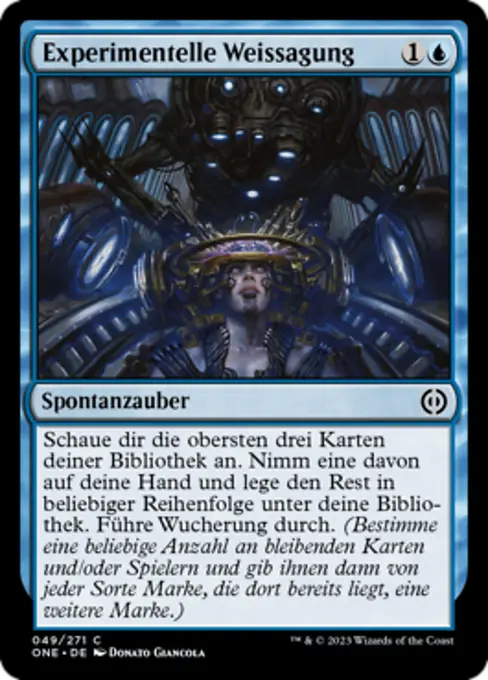 Experimentelle Weissagung