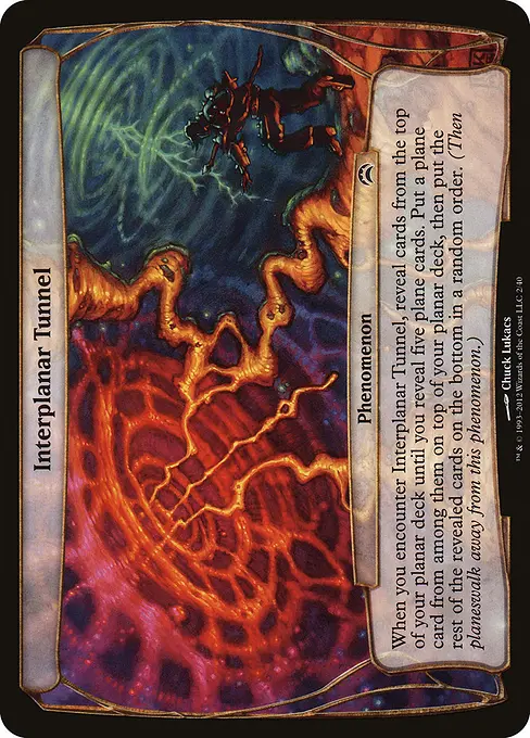Interplanar Tunnel
