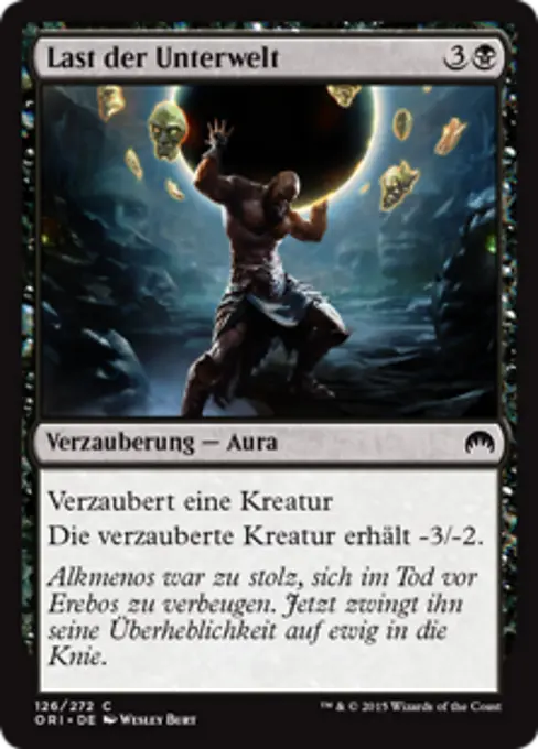 Last der Unterwelt