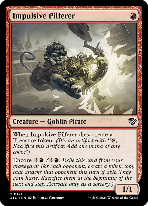 Impulsive Pilferer