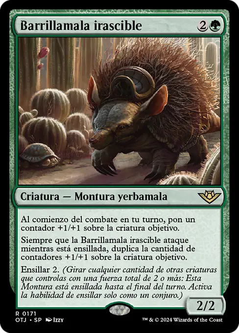 Barrillamala irascible