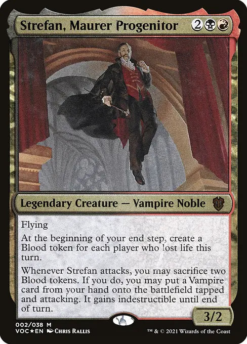Strefan, Maurer Progenitor
