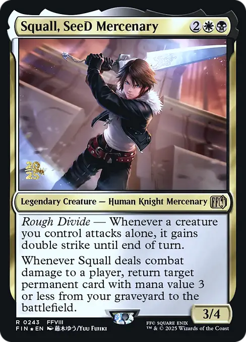Squall, SeeD Mercenary
