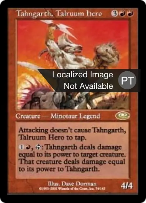 Tahngarth, Héroi de Talruum