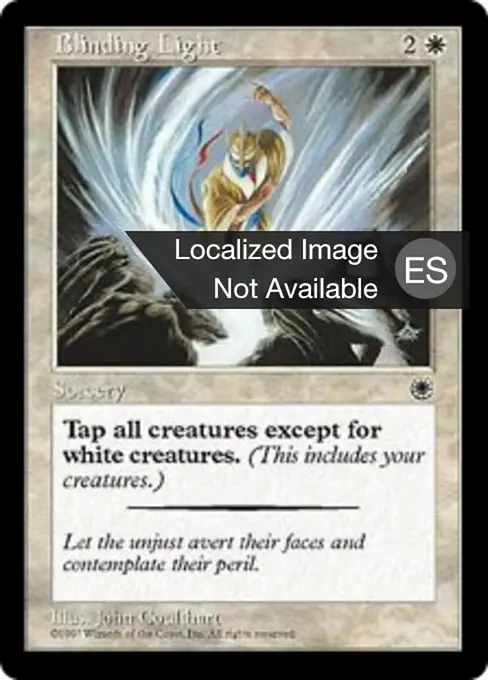 Luz cegadora