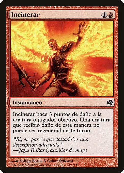 Incinerar
