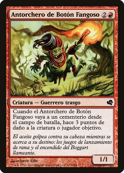 Antorchero de Botón Fangoso