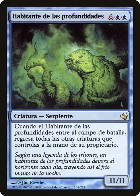 Habitante de las profundidades