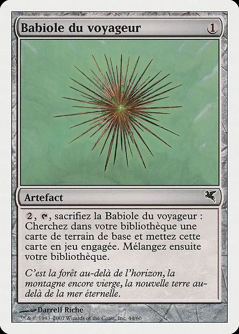 Babiole du voyageur