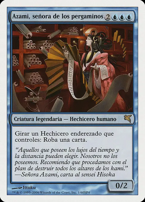 Azami, señora de los pergaminos