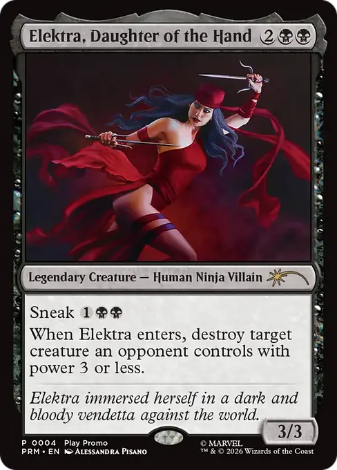 Elektra, Daughter of the Hand