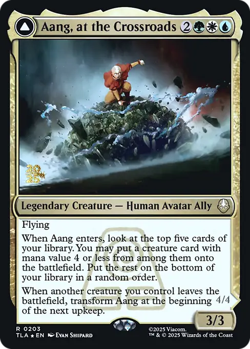 Aang, at the Crossroads