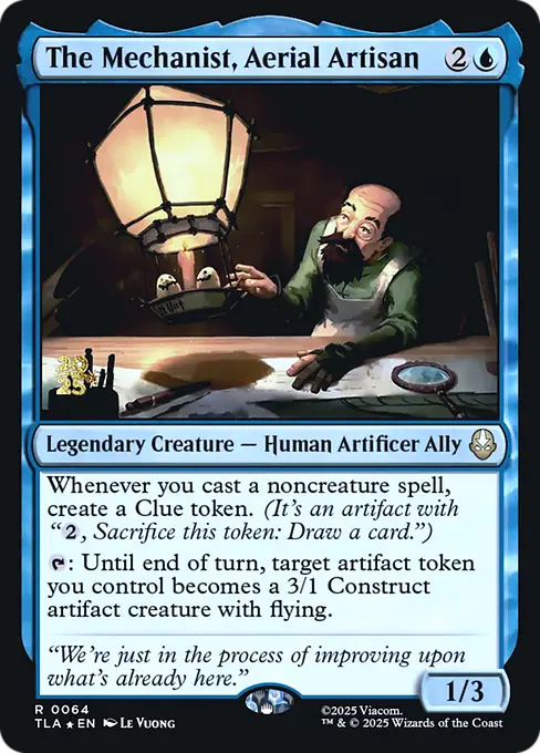 The Mechanist, Aerial Artisan