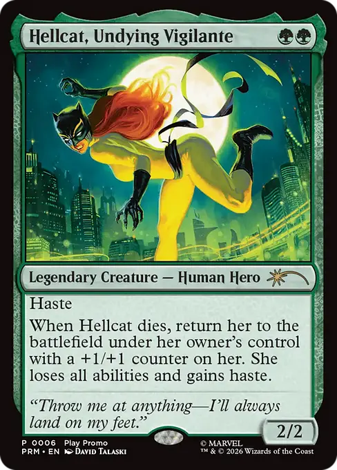 Hellcat, Undying Vigilante