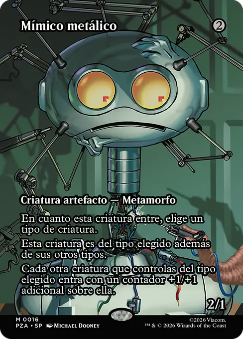 Mímico metálico