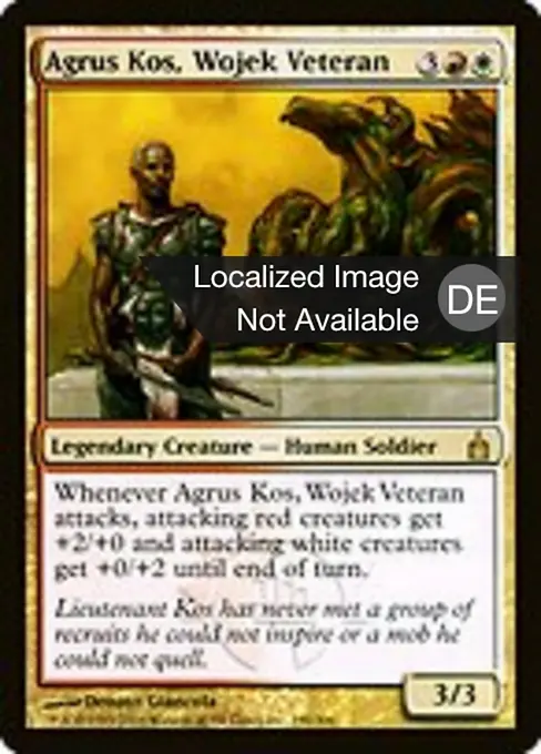 Agrus Kos, Wojek-Veteran