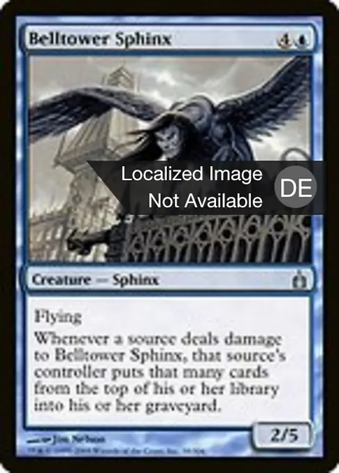 Glockenturm-Sphinx