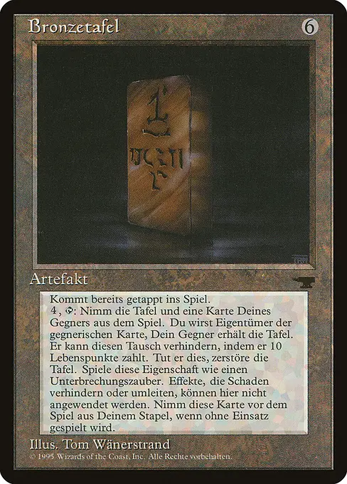 Bronzetafel