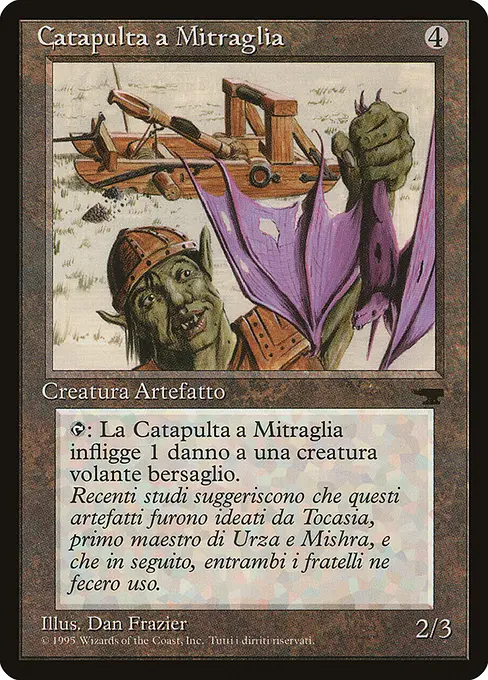 Catapulta a Mitraglia