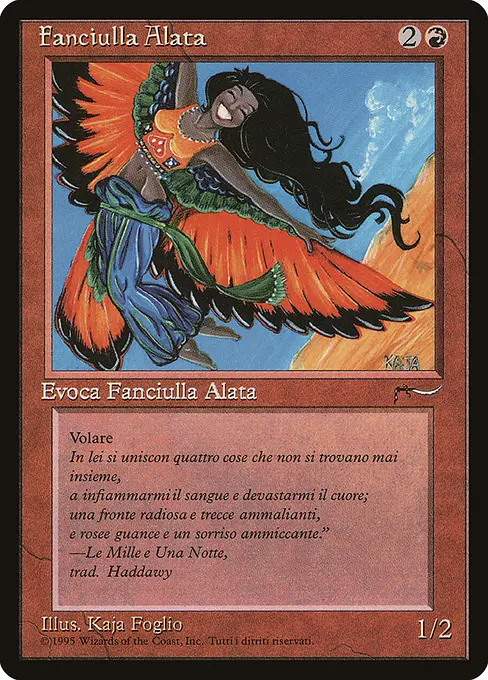 Fanciulla Alata