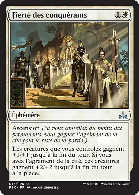 Fierté des conquérants