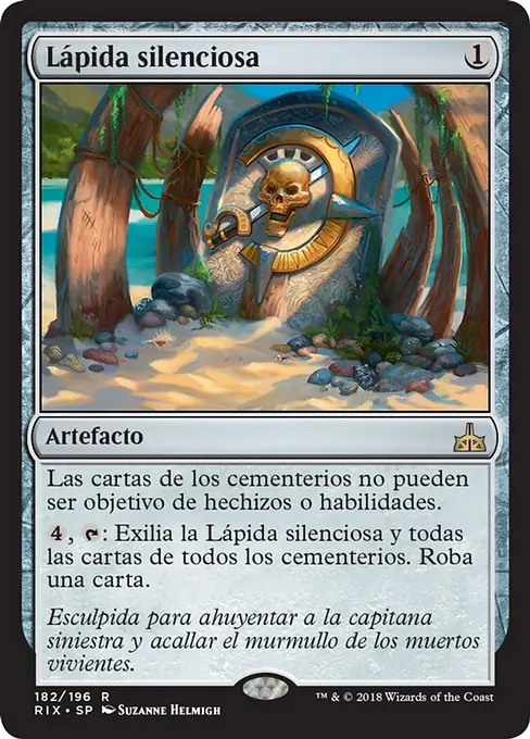 Lápida silenciosa