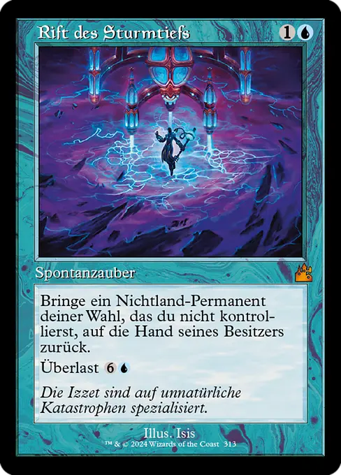 Rift des Sturmtiefs