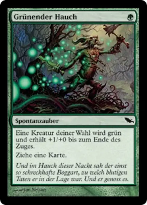Grünender Hauch