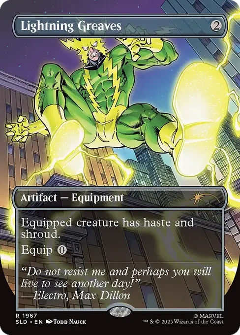 Lightning Greaves