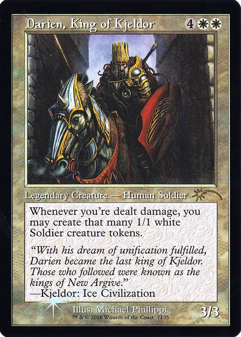 Darien, King of Kjeldor