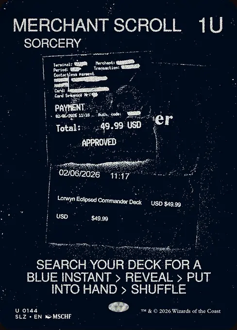 MERCHANT SCROLL