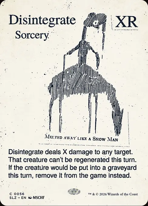 Disintegrate