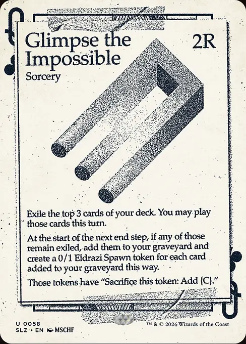 Glimpse the Impossible