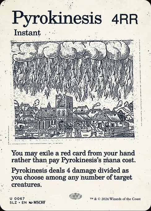 Pyrokinesis