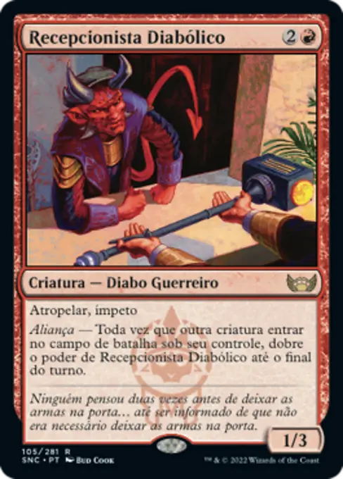 Recepcionista Diabólico