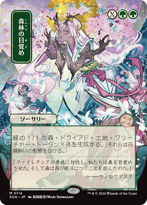森林の目覚め