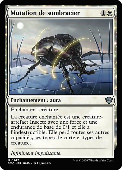 Mutation de sombracier