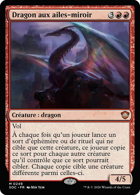 Dragon aux ailes-miroir