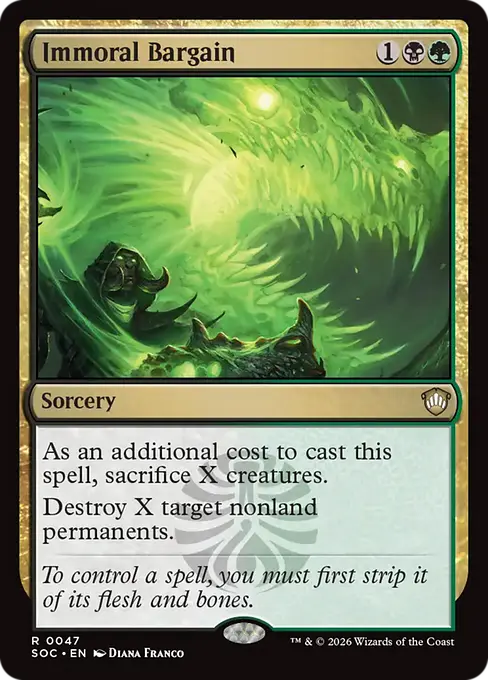 Immoral Bargain