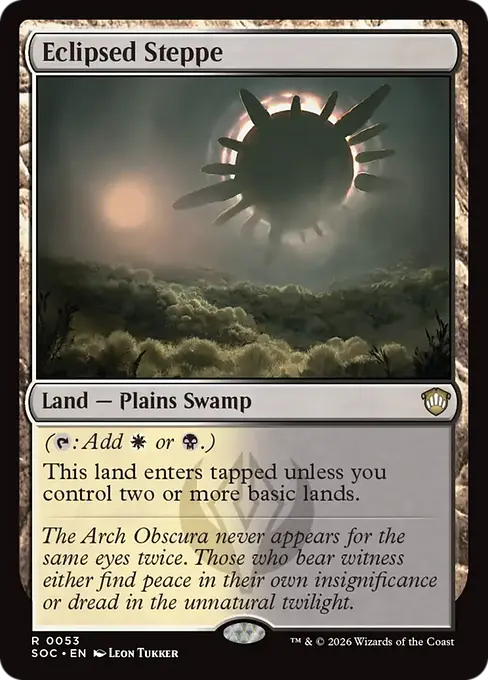 Eclipsed Steppe
