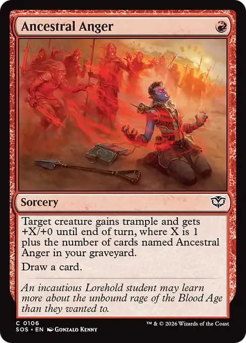 Ancestral Anger
