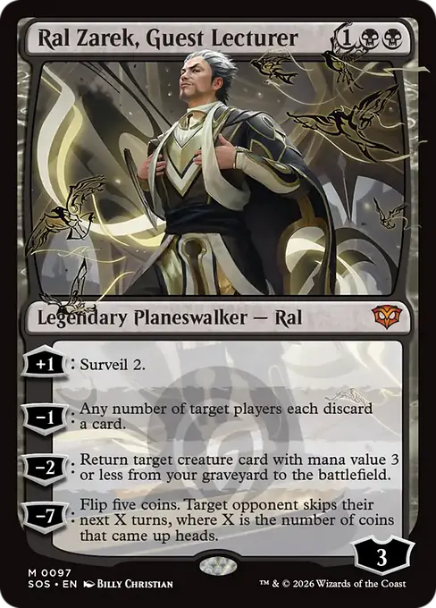 Ral Zarek, Guest Lecturer